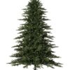 9′ x 57″ Kamas Fraser Fir Artificial Christmas Tree with Warm White LED Lights.